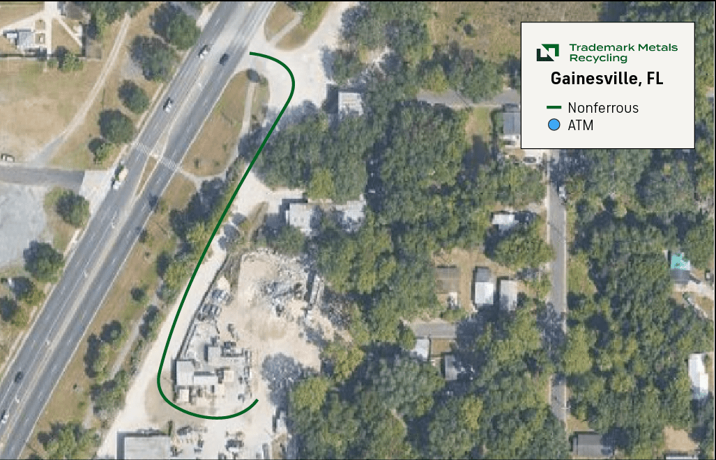 gainesville tmr site map